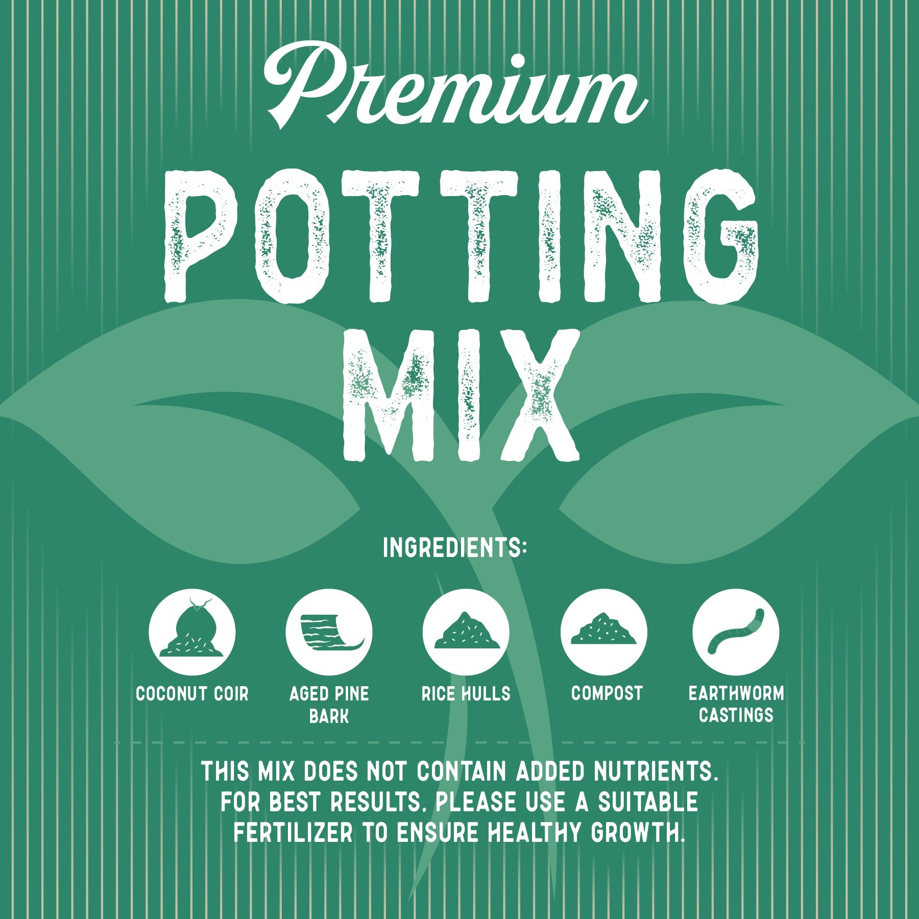 Premium Potting Mix - Nutrient Rich All Purpose
