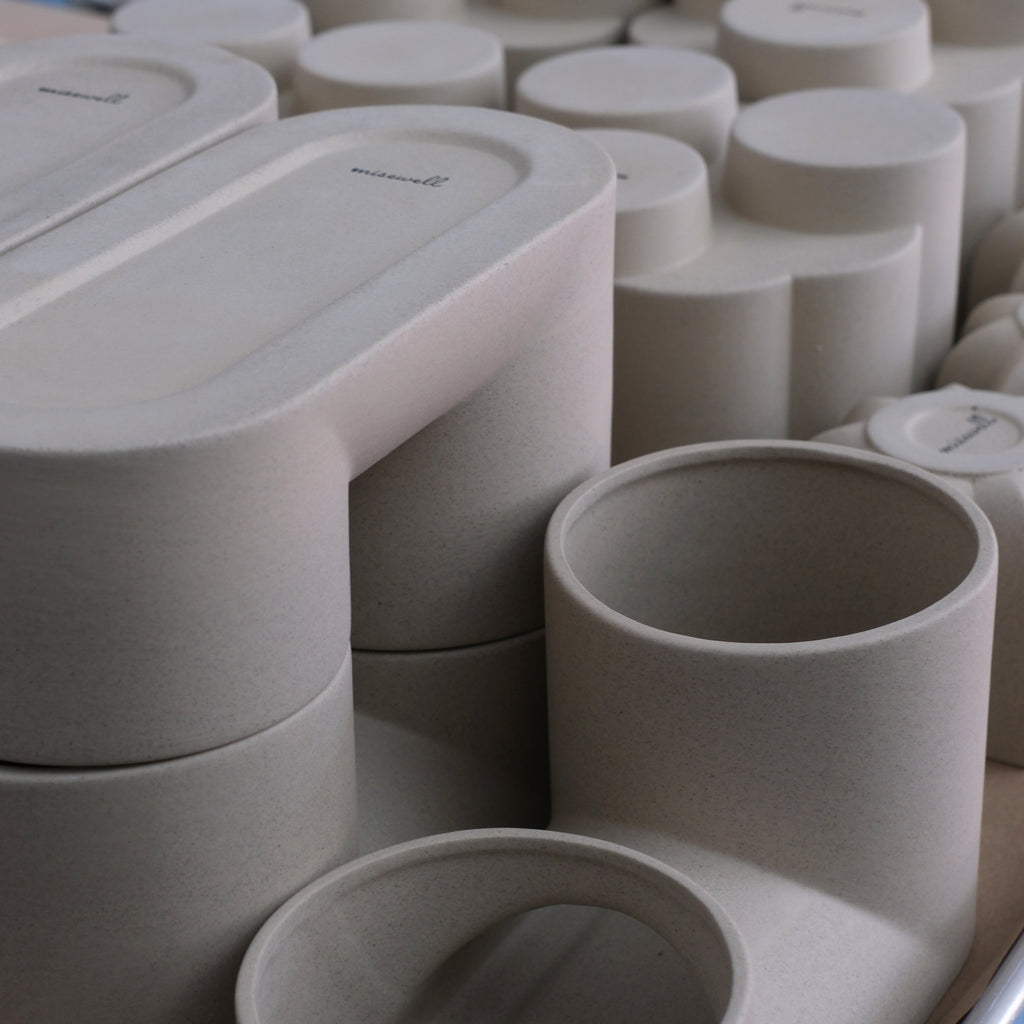 The Double Planter - Ceramic, Dual Plants