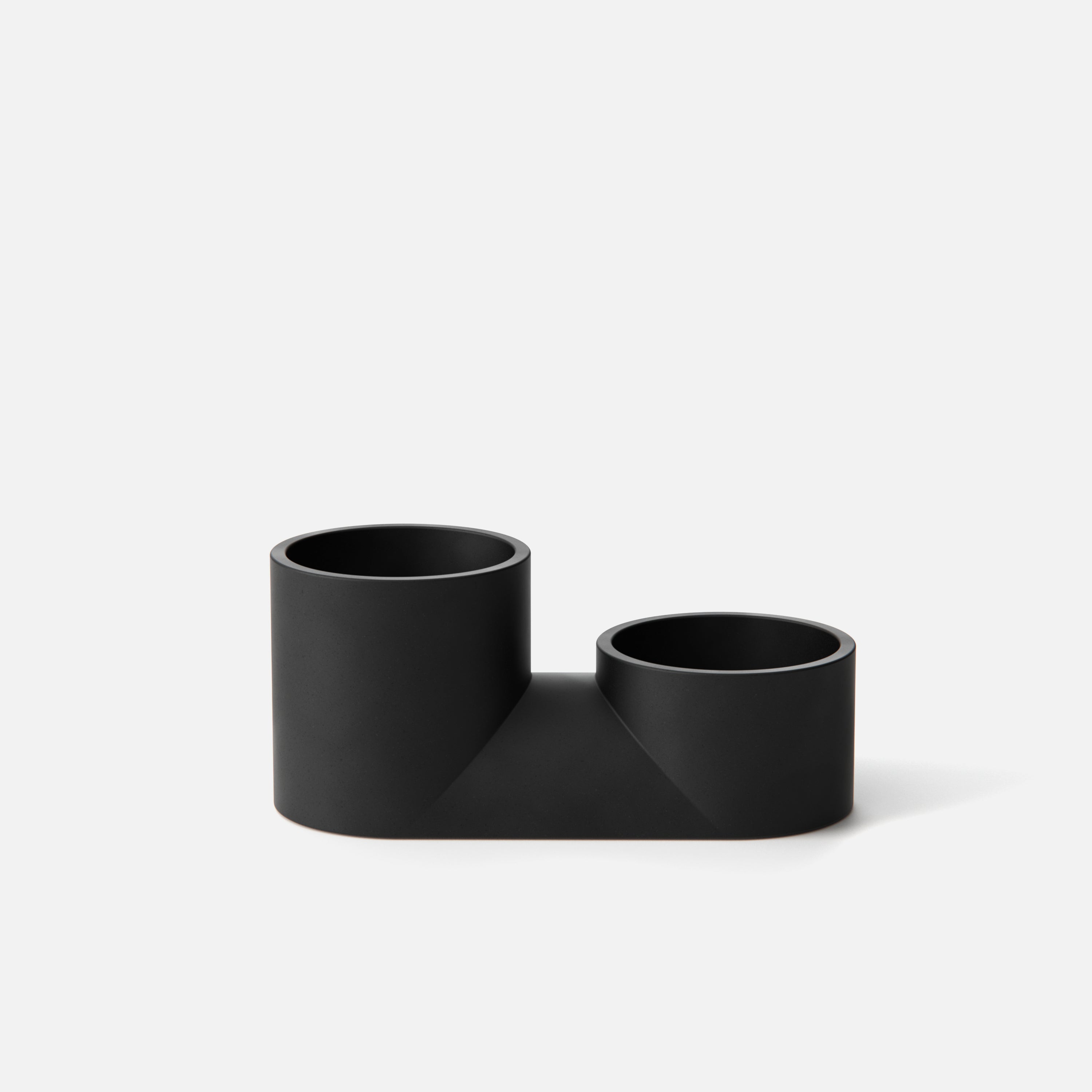 The Double Planter - Ceramic, Dual Plants