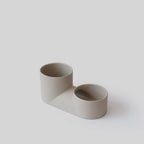 The Double Planter - Ceramic, Dual Plants