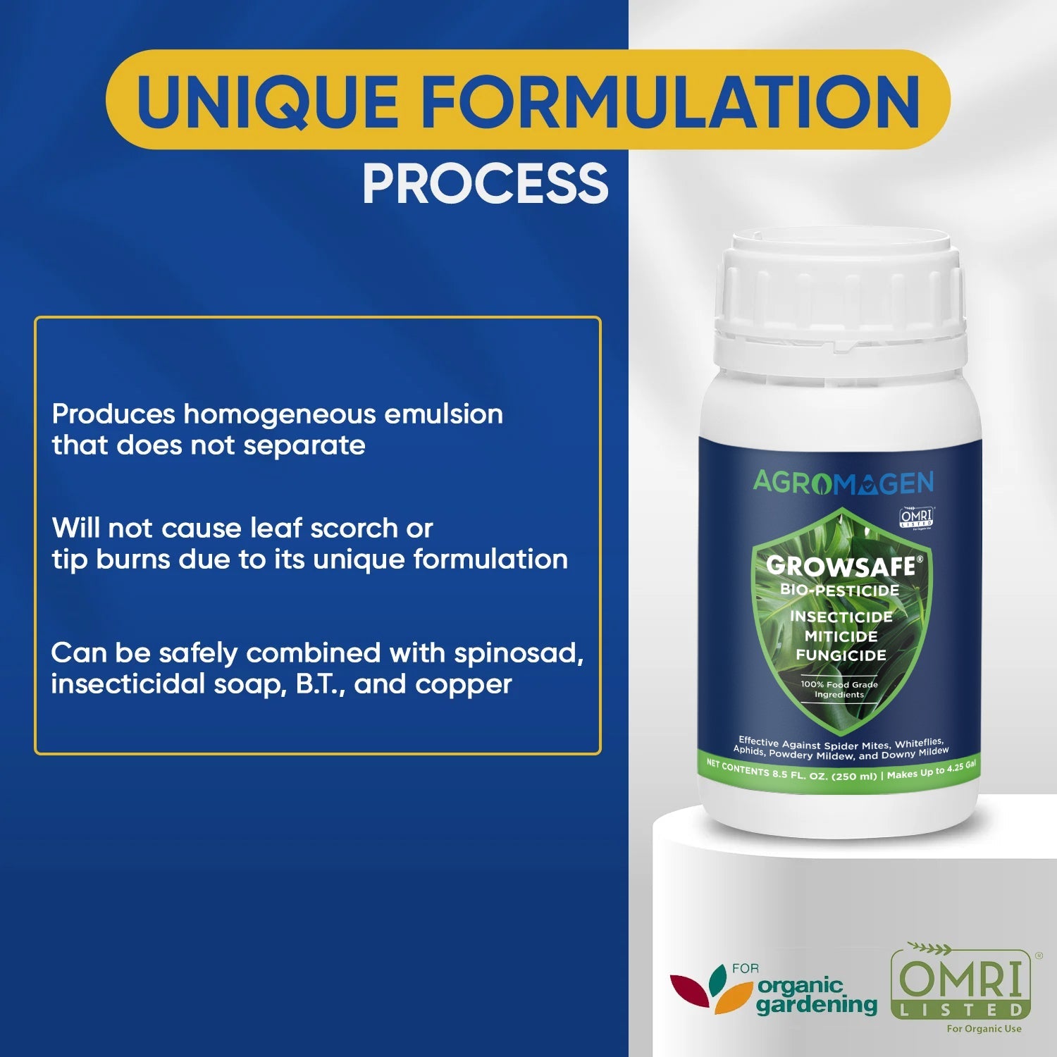 GrowSafe Bio-Pesticide - Liquid Plant Protectant