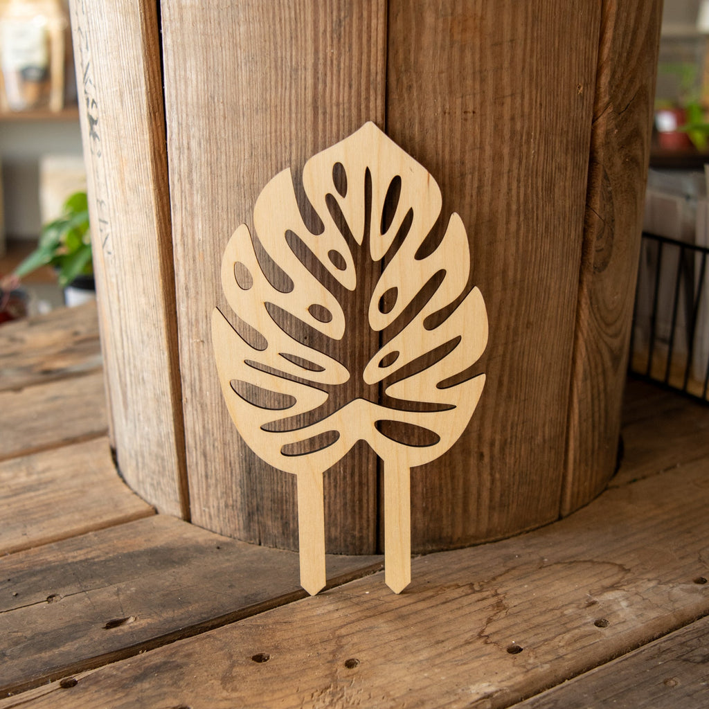 Monstera Plant Trellis - Premium Wooden Trellis 11 Inches