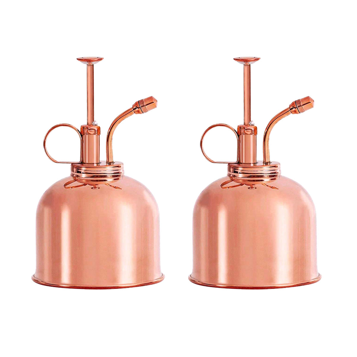 Metal Plant Misters - Brass, Copper, Nickel