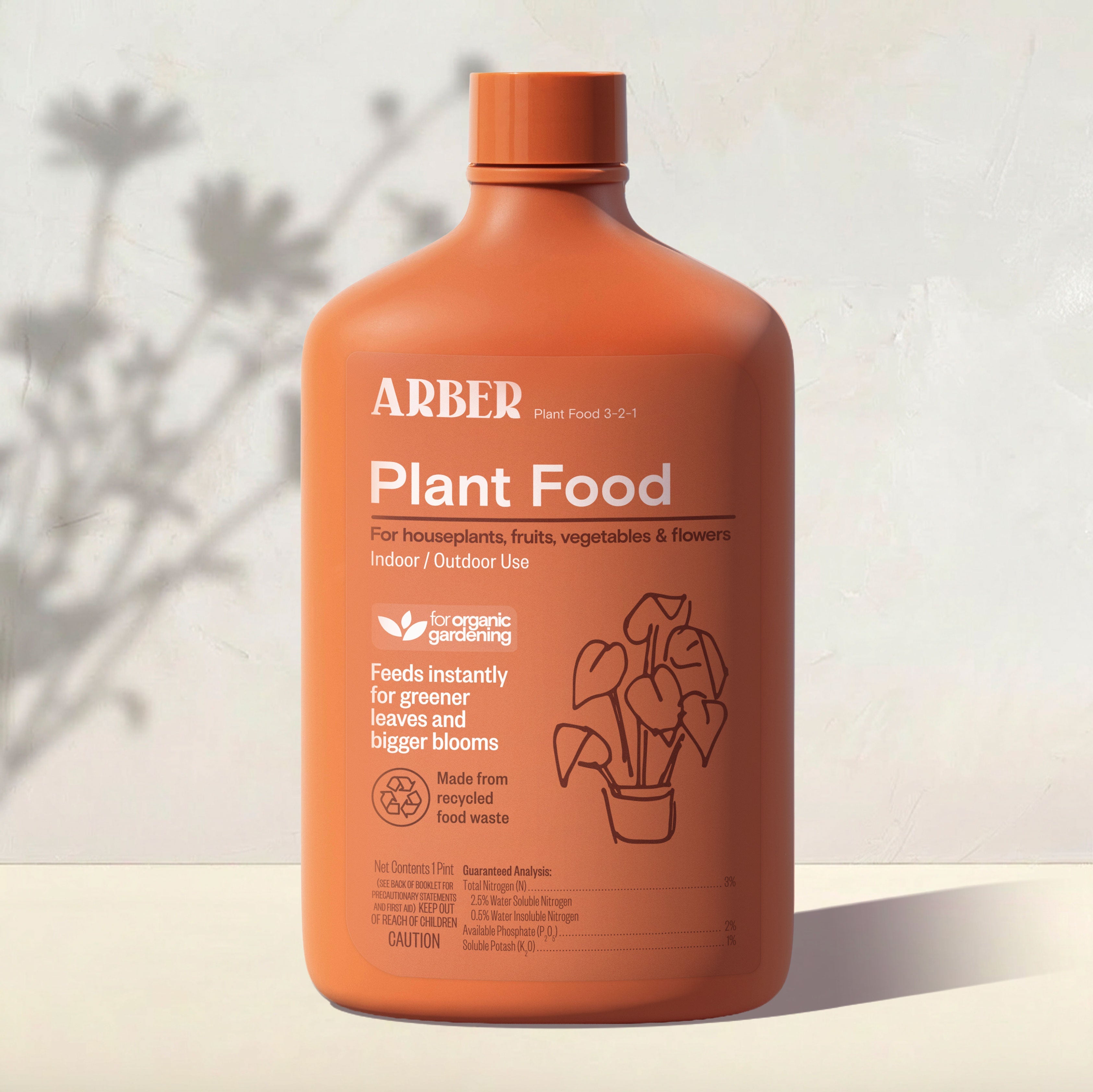 Organic Plant Food - Arber, 3-2-1 NPK