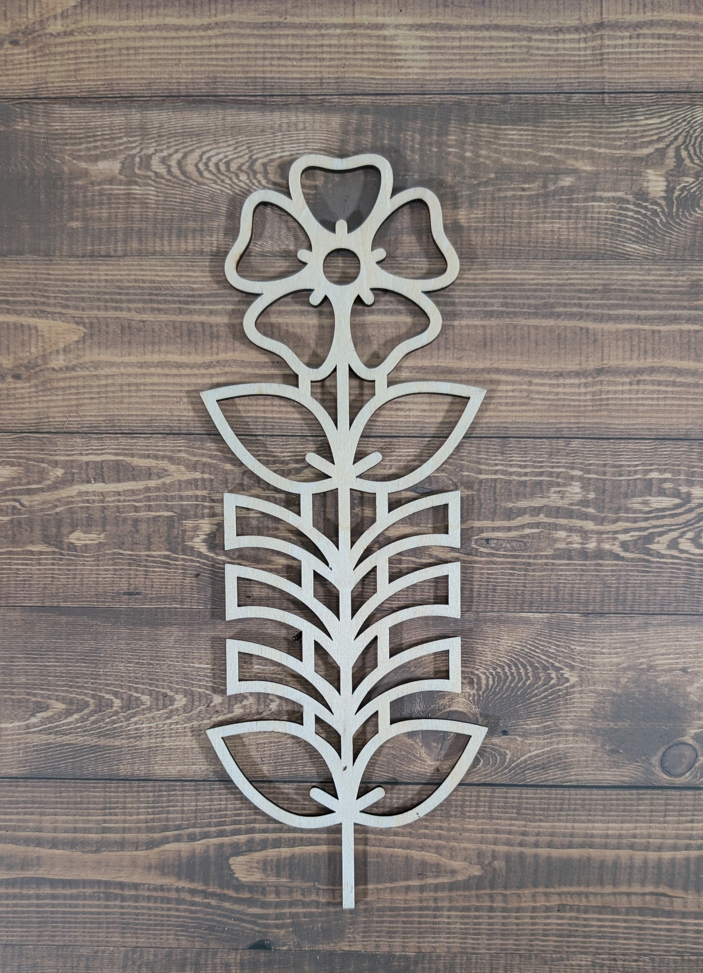 Mid-Century Plant Trellis - Premium Wooden Trellis
