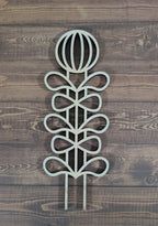 Mid-Century Plant Trellis - Premium Wooden Trellis