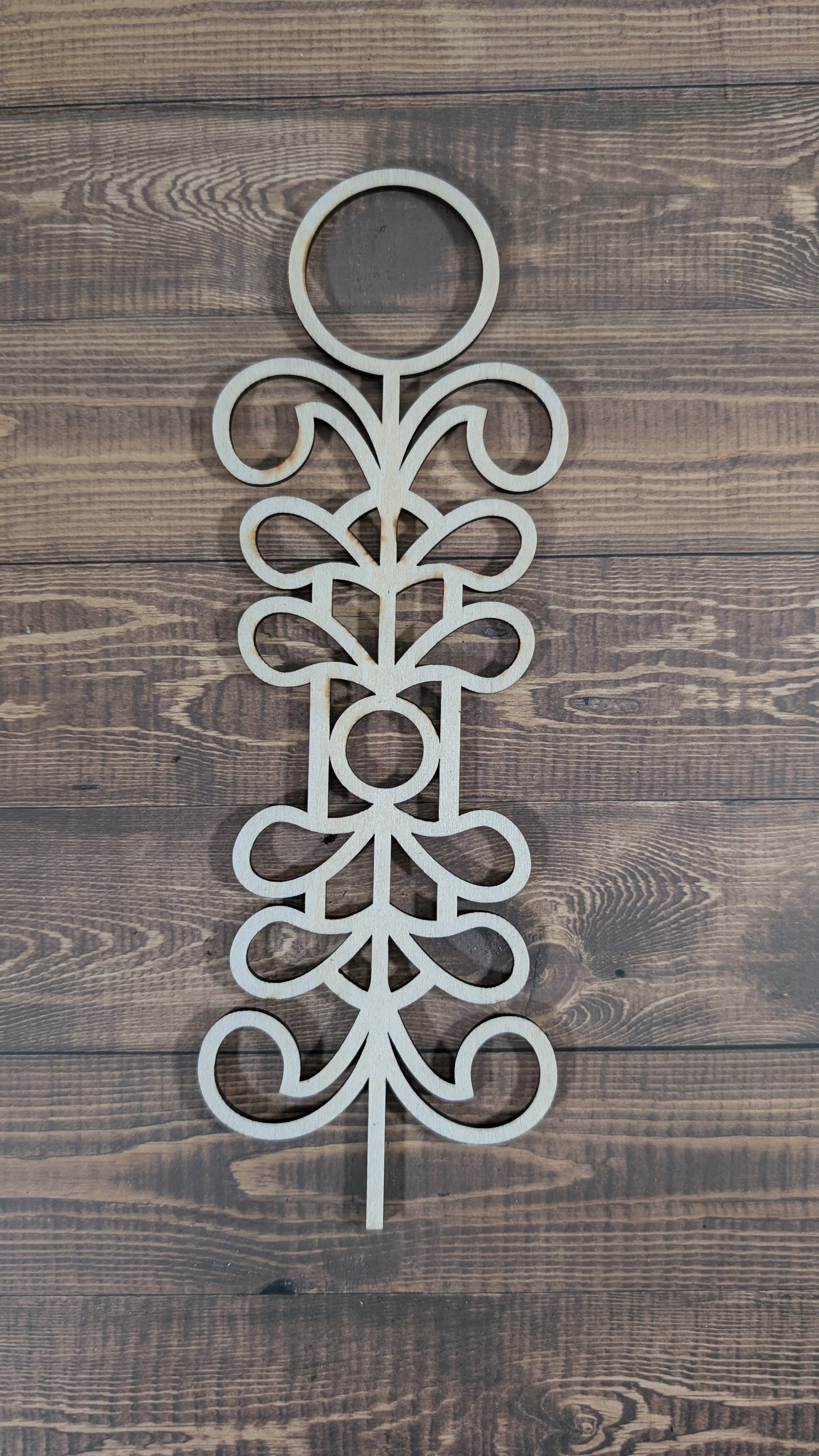 Mid-Century Plant Trellis - Premium Wooden Trellis