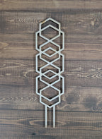 Mid-Century Plant Trellis - Premium Wooden Trellis