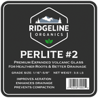 Ridgeline Premium Perlite - Organic, 3.5 lb
