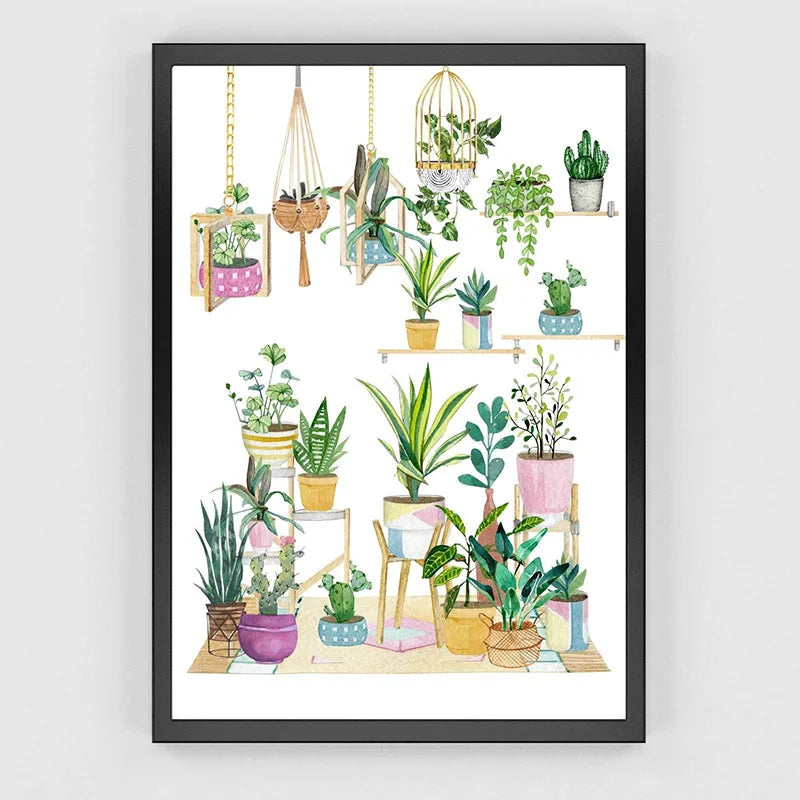 Botanical Wall Art - Set of 1 Print