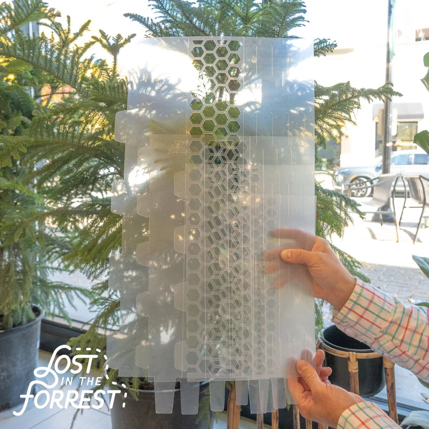 Geometric Moss Pole - Fillable Plant Support