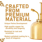 Metal Plant Misters - Brass, Copper, Nickel