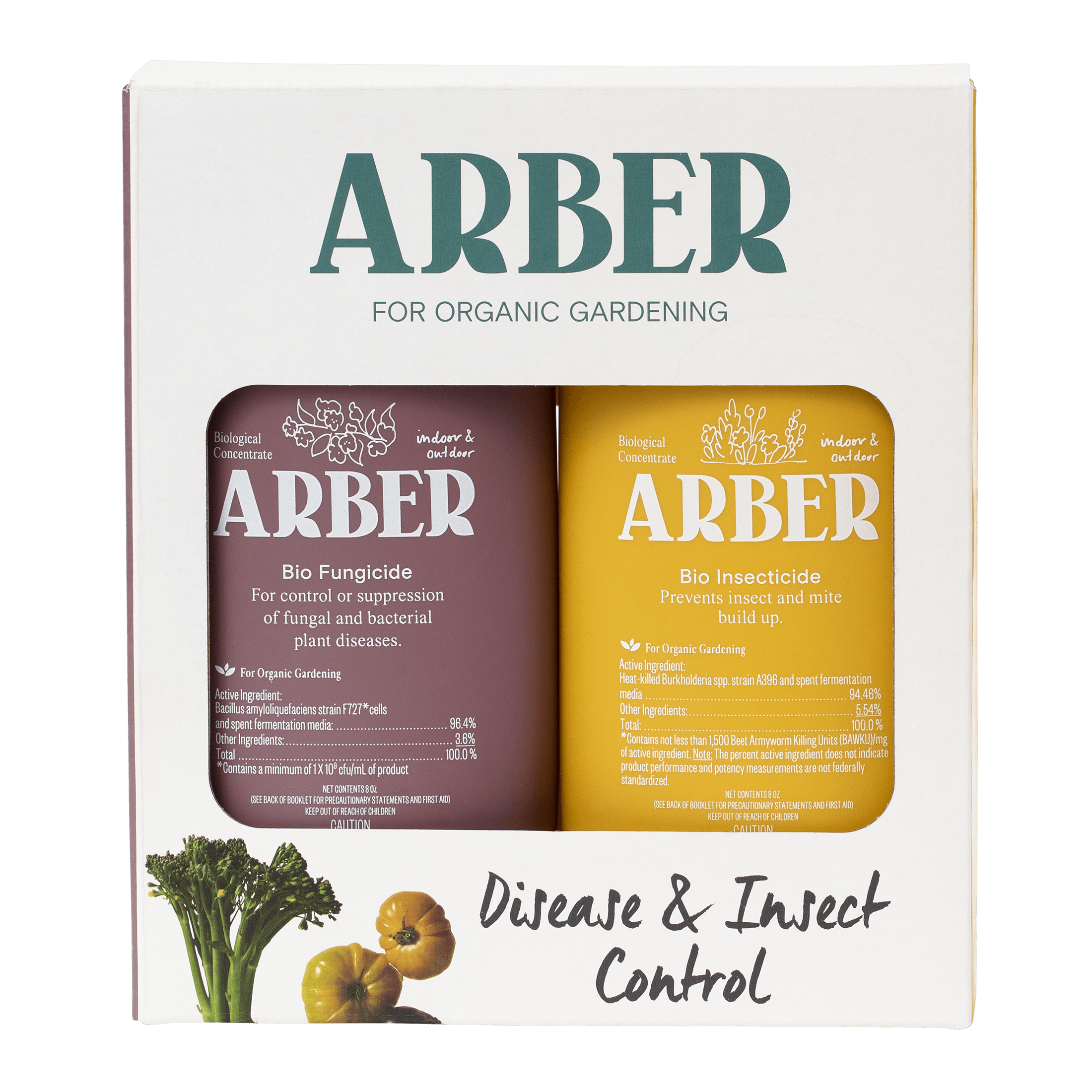 Organic Disease & Insect Control Starter Set - Arber