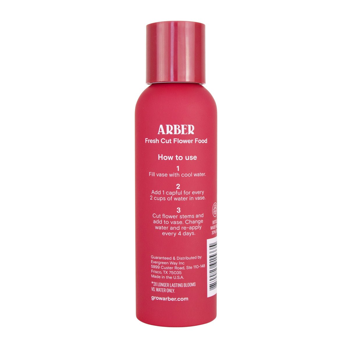 Fresh Cut Flower Food - Arber Extended Keep