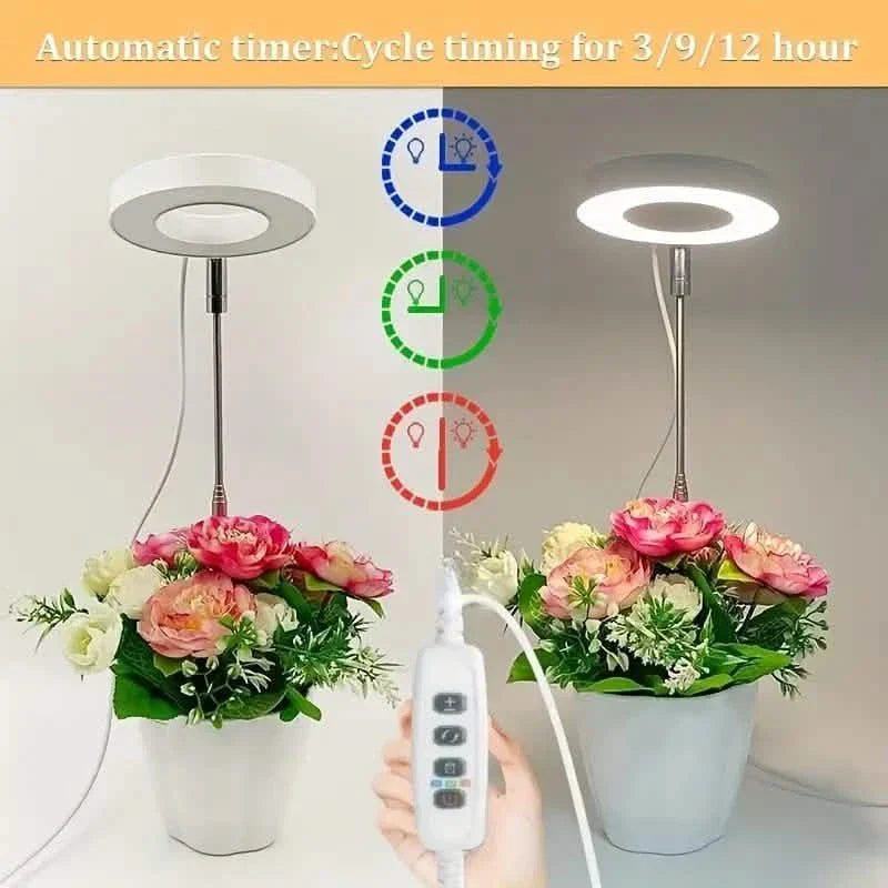 Halo Single Plant Grow Light - Full Spectrum LED