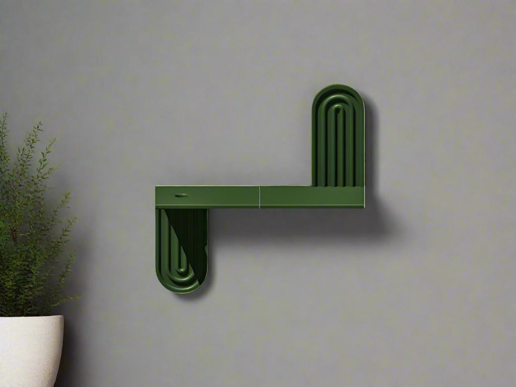Modern Arched Wall Shelf - Propagation Station, Modern Shelf Design