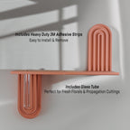 Modern Arched Wall Shelf - Propagation Station, Modern Shelf Design