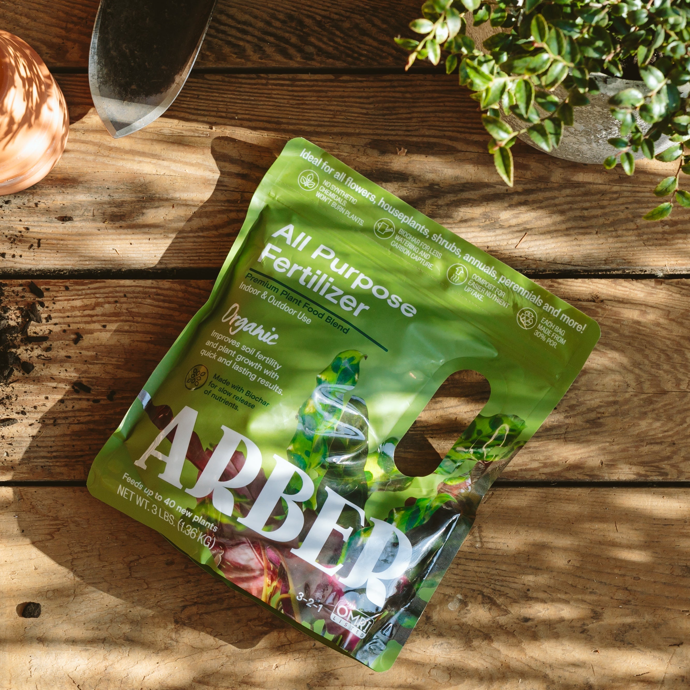 Organic All Purpose Plant Food - Arber, 3-2-1 NPK
