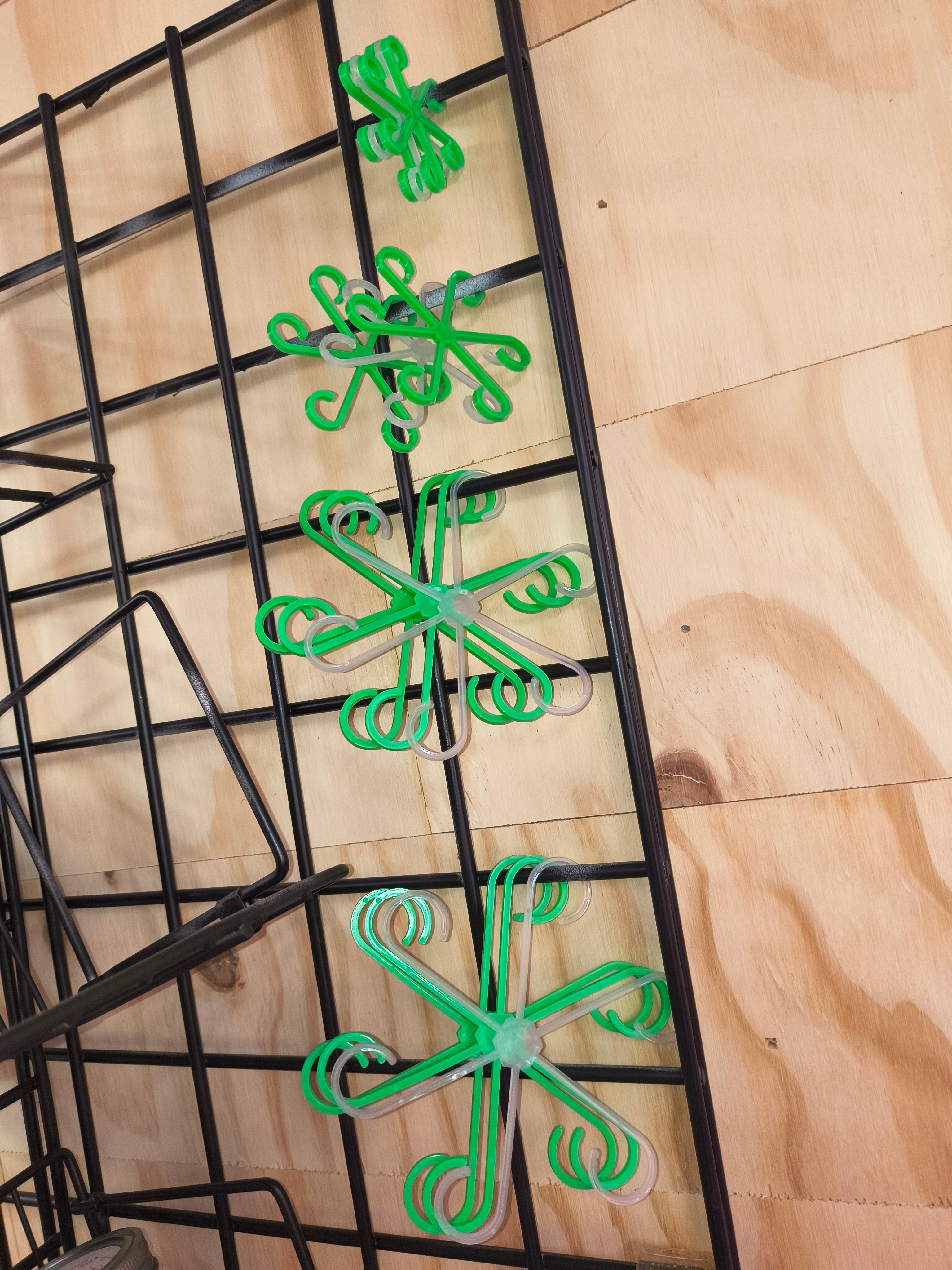 Plant Stem Clips - Individual Green Supports