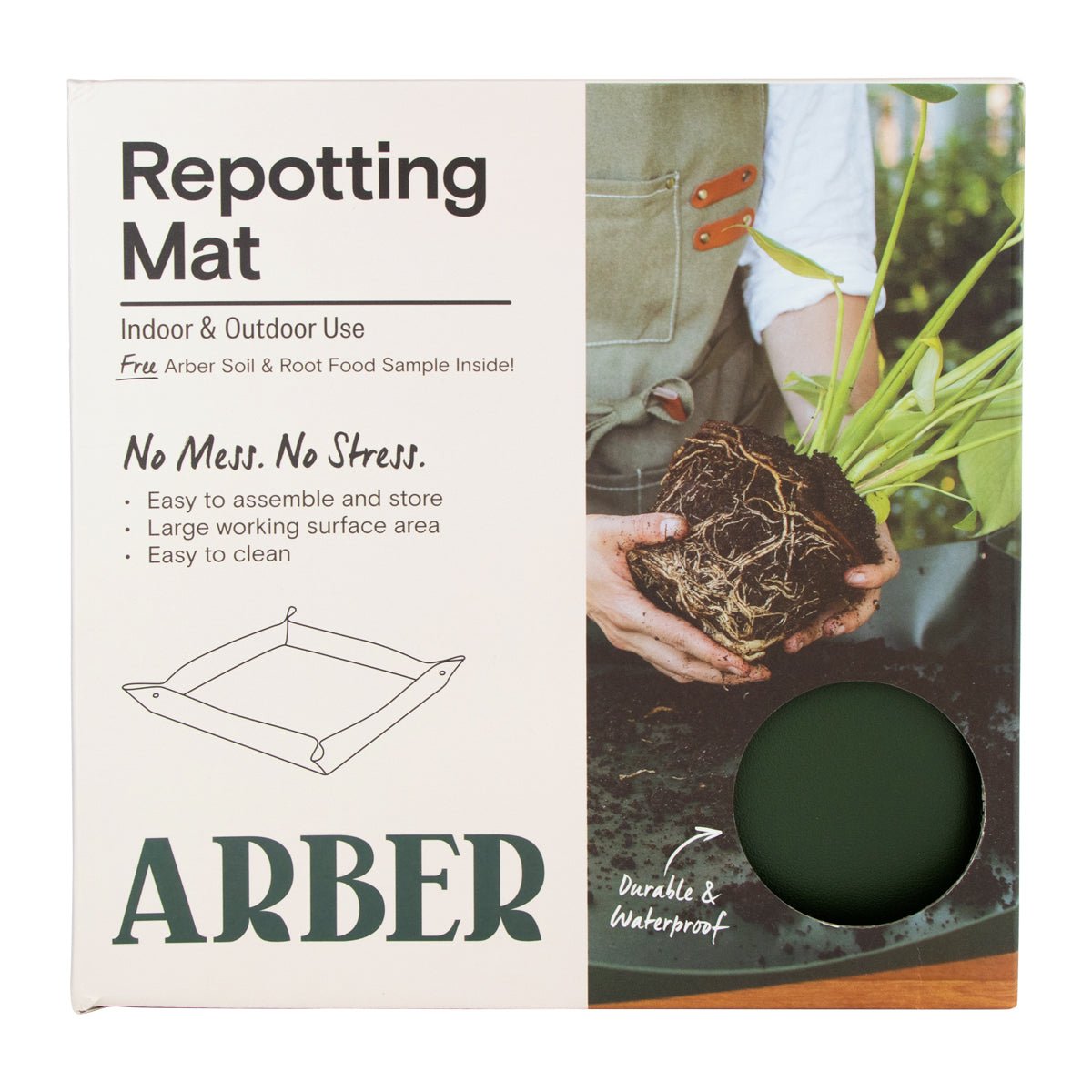 Repotting Mat - Arber, Green