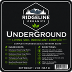 Ridgeline Organics Underground – Living Soil Inoculant Complex