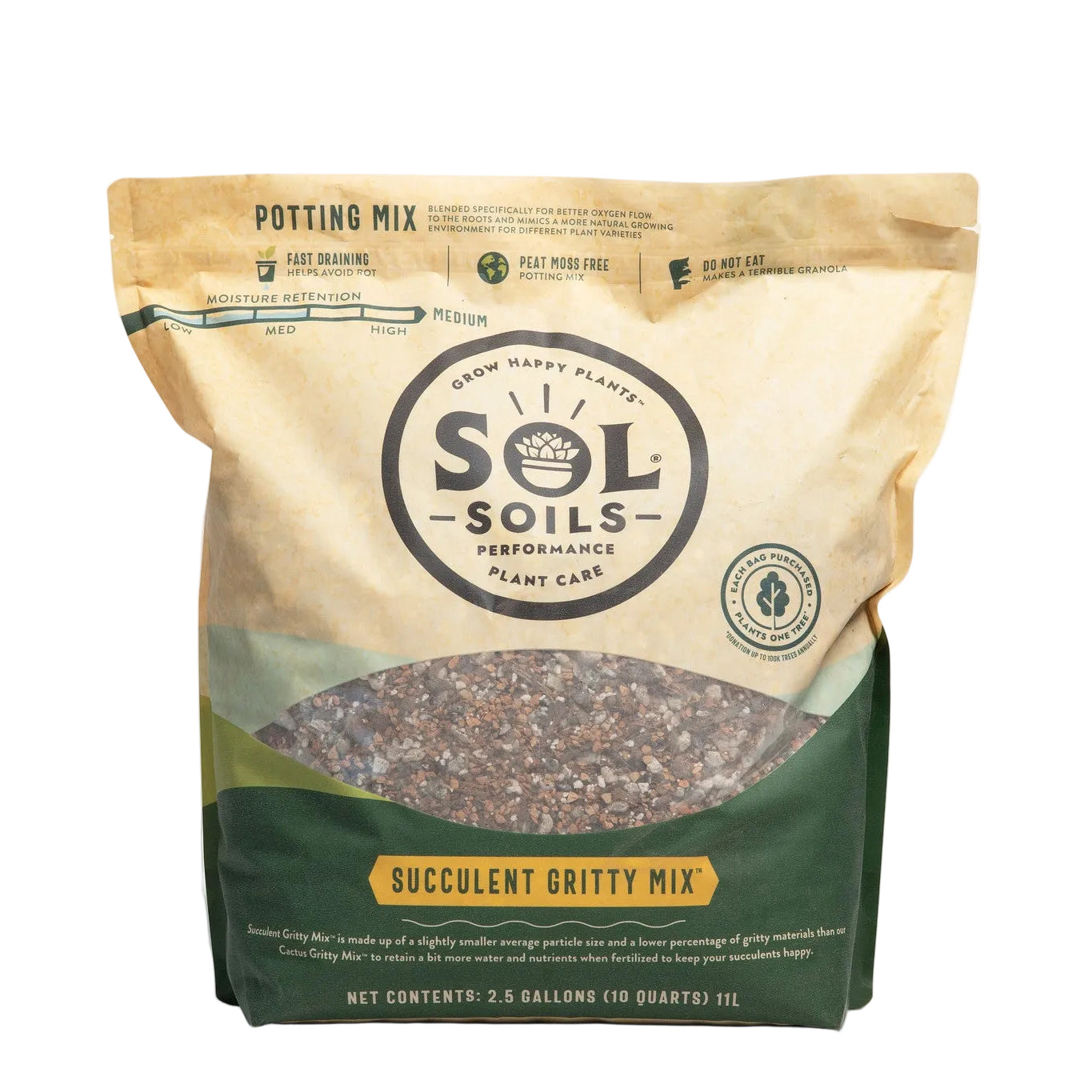 Succulent Gritty Mix - Sol Soils