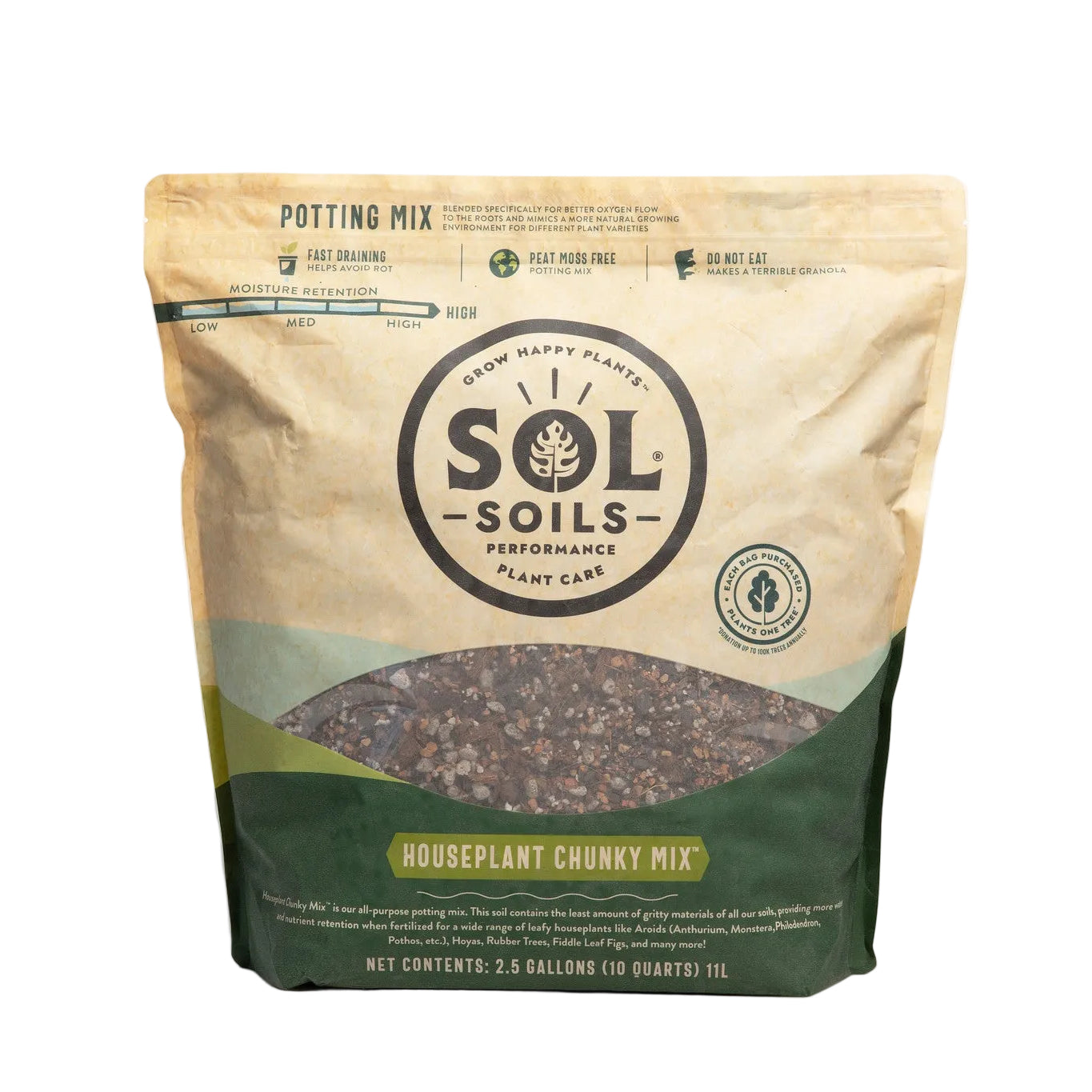 Houseplant Chunky Mix - Sol Soils