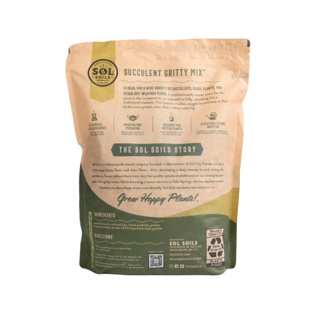 Succulent Gritty Mix - Sol Soils