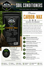 Ridgeline Organics Carbon - Max - 3-0-3 NPK Granular Amendment