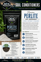 Ridgeline Premium Perlite - Organic, 3.5 lb